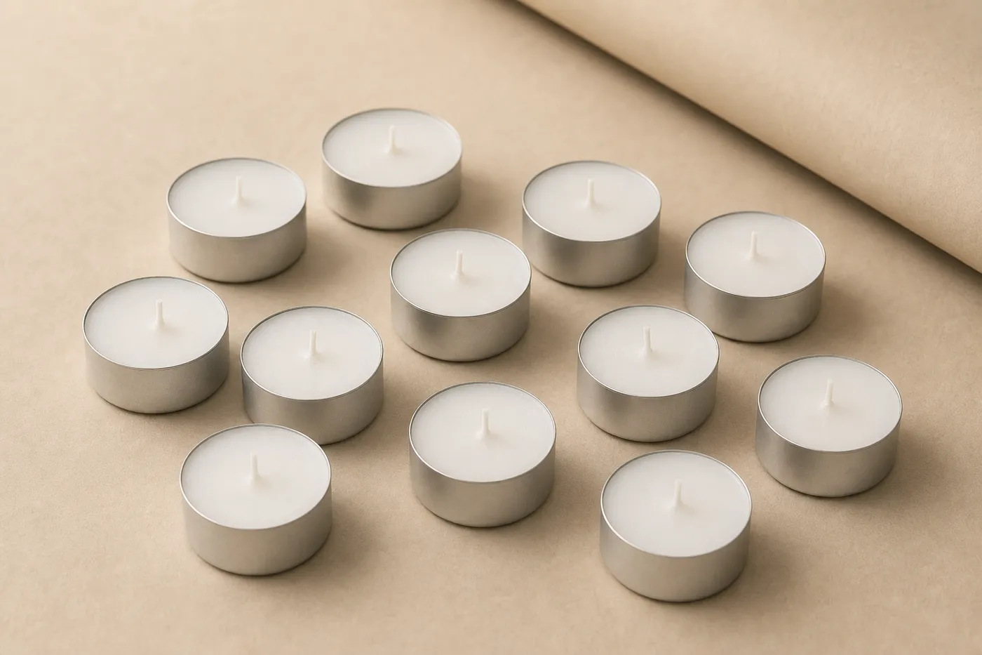 Collection Pack de 12 Bougies Chauffe-Plat Signature