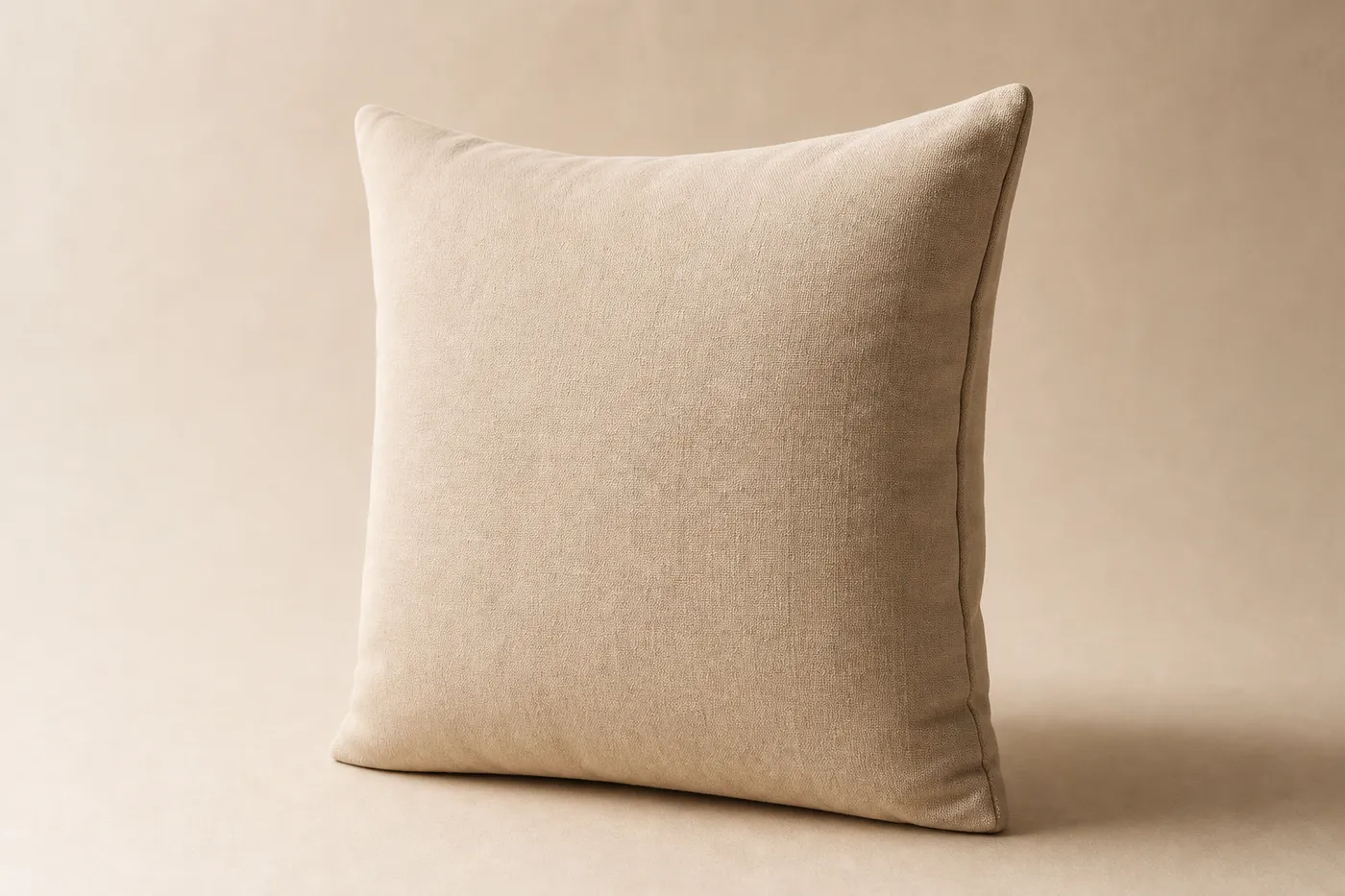 Coussin Coton Uni 40 x 40 — N°01