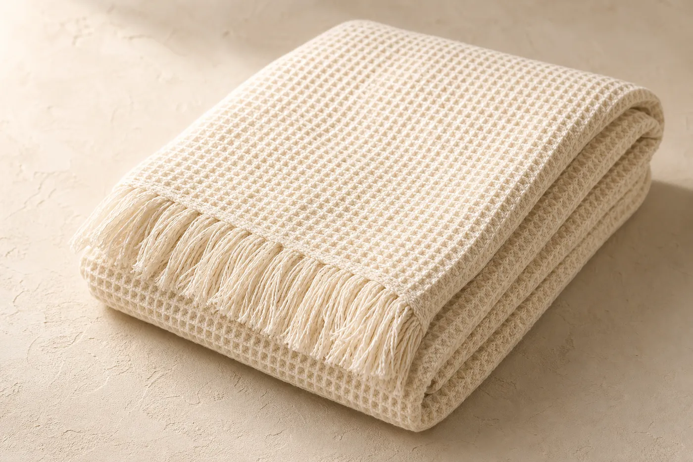 Collection Plaid Coton Gaufré Compact Atelier