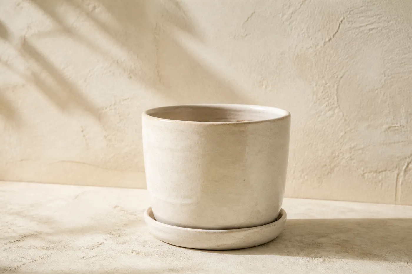 Édition Cache-pot Céramique Ondulé Moyen Maison