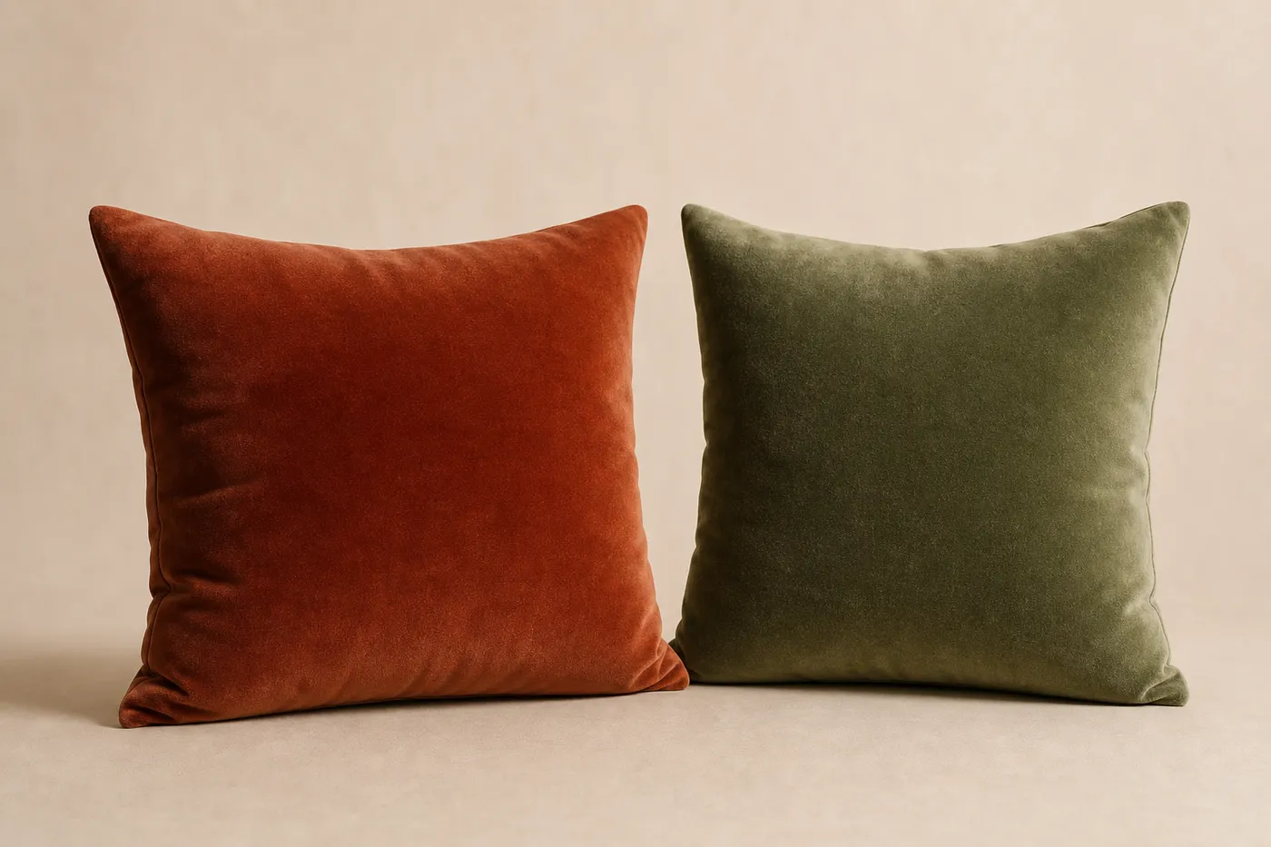 Ligne Duo de Coussins Velours