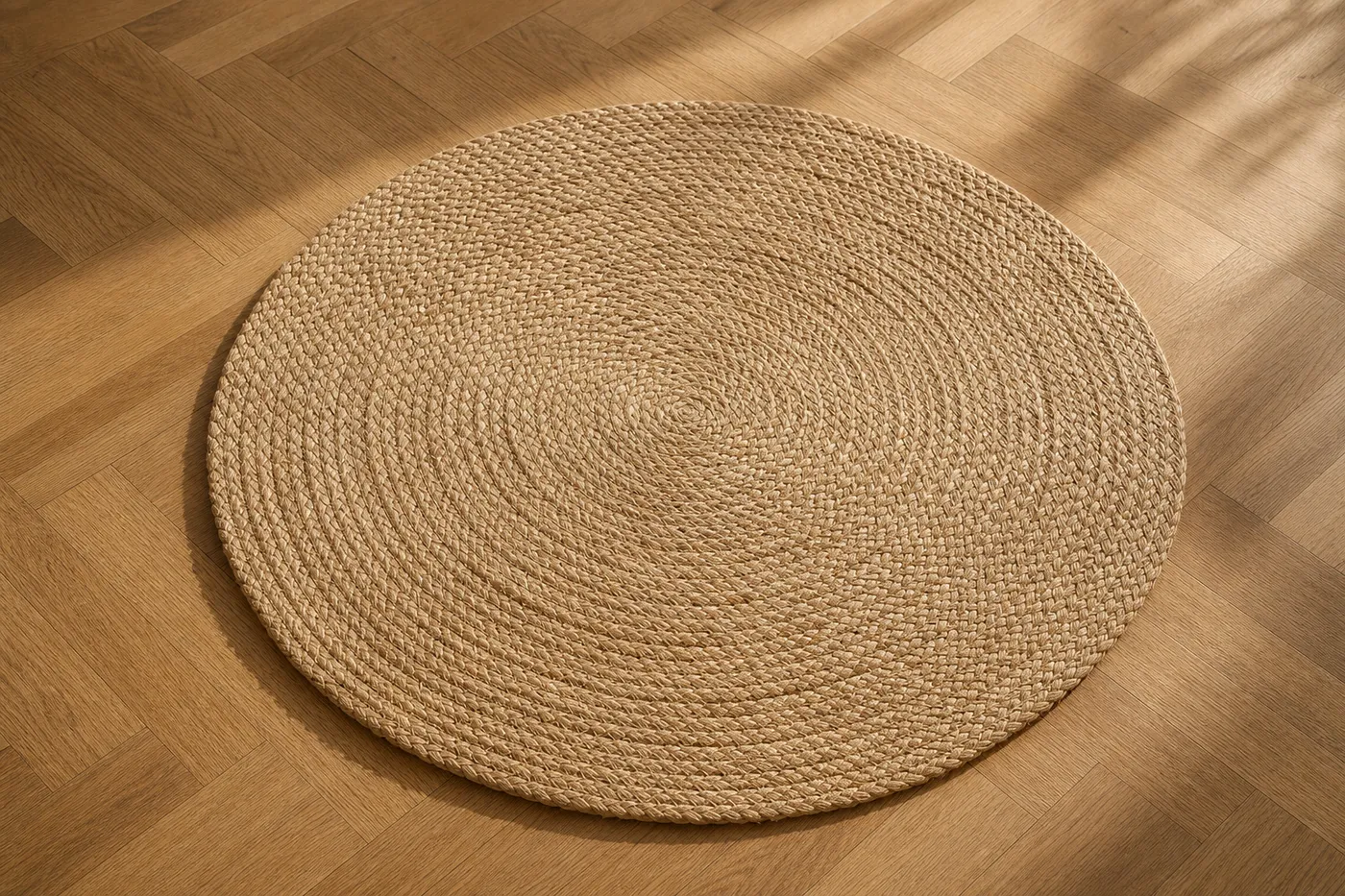 Tapis Jute Tressée Ronde — N°11